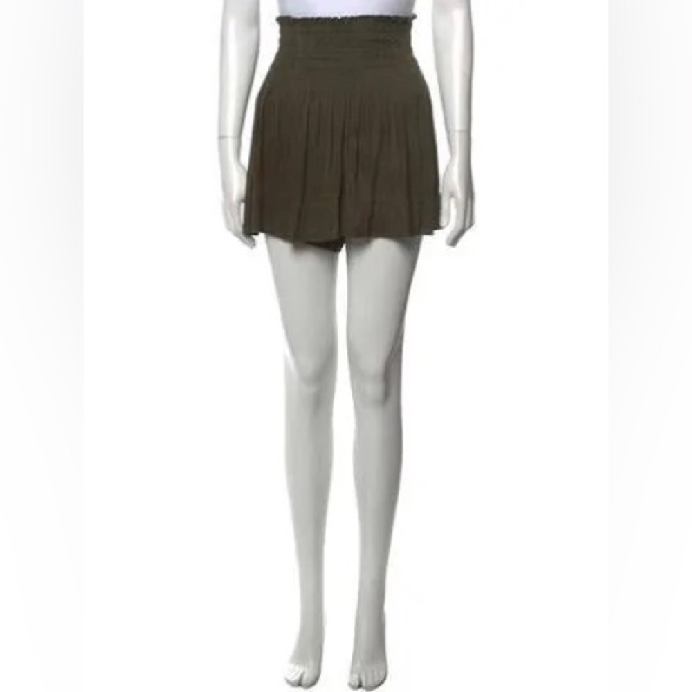 army green koch shorts